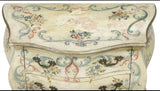 Bombe Commode, Venetian, Parcel Gilt, Paint-decorated, Vintage / Antique! - Old Europe Antique Home Furnishings