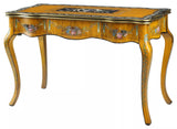 Desk, Writing, Adam Style, Paint Decorated, Vintage / Antique, 1900's! - Old Europe Antique Home Furnishings