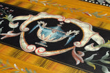 Desk, Writing, Adam Style, Paint Decorated, Vintage / Antique, 1900's! - Old Europe Antique Home Furnishings