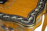 Desk, Writing, Adam Style, Paint Decorated, Vintage / Antique, 1900's! - Old Europe Antique Home Furnishings