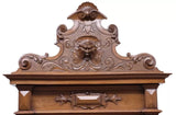 Antique Sideboard, Italian Renaissance Revival, Carved Walnut, 19th C., 1800s!