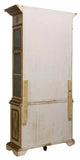 Bookcase, Vintage / Antique, Venetian, Paint Decorated, Parcel Gilt, Display! - Old Europe Antique Home Furnishings