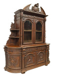 Antique Hunt Sideboard, Cupboard, French Renaissance Revival - Old Europe Antique Home Furnishings