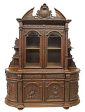 Antique Hunt Sideboard, Cupboard, French Renaissance Revival - Old Europe Antique Home Furnishings