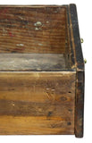 KOREAN MIXED WOOD TWO-LEVEL STORAGE CHEST - Old Europe Antique Home Furnishings
