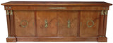 FRENCH EMPIRE STYLE CARYATID MAHOGANY SIDEBOARD - Old Europe Antique Home Furnishings