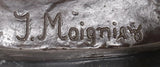 Sculptures, Bronze, (2) After Jules Moigniez Patinated Stags, Signed, on Marble! - Old Europe Antique Home Furnishings