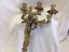 Large French Bronze Wall Sconce 3 lights - Old Europe Antique Home Furnishings