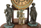 Clocks, Extra,Two Ansonia Crystal Palace No.1 Extra, 19th Century ( 1800s )!! - Old Europe Antique Home Furnishings