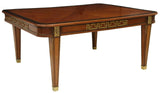 Table, Dining or Center, French Ormolu-Mounted Mahogany Extension Table, 1900s!! - Old Europe Antique Home Furnishings