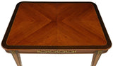 Table, Dining or Center, French Ormolu-Mounted Mahogany Extension Table, 1900s!! - Old Europe Antique Home Furnishings