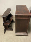 Antique Hunt Sideboard German Highly Carved Black Forest Style, 19th C ( 1800 s) - Old Europe Antique Home Furnishings