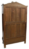 Armoire, French Louis XV Style Rosewood, Two Doors, Mirrored,  Crest,  1900's! - Old Europe Antique Home Furnishings