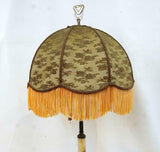 Charming 1920's Agate and Cast Iron Foor Lamp, early 1900s!! - Old Europe Antique Home Furnishings