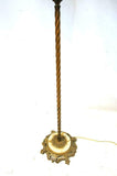 Charming 1920's Agate and Cast Iron floor lamp, early 1900s!! - Old Europe Antique Home Furnishings