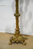 Antique Candelabras, Brass, Monumental, Pair,, 61"H, 21" x 21" Each - Old Europe Antique Home Furnishings