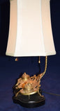 French Rococo Inkwell Lamp 19th century ( 1800s ) - Old Europe Antique Home Furnishings
