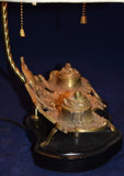 French Rococo Inkwell Lamp 19th century ( 1800s ) - Old Europe Antique Home Furnishings