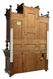 Antique Sideboard, French Renaissance Revival Carved Wood Cabinet, 19th C 1800s - Old Europe Antique Home Furnishings