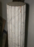 Pedestals,  Faux Marble, Pair, Handsome Decor for Displaying Treasures! - Old Europe Antique Home Furnishings
