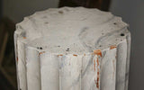 Pedestals,  Faux Marble, Pair, Handsome Decor for Displaying Treasures! - Old Europe Antique Home Furnishings