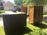 Matching Antique Dressers, circa 1940 - Old Europe Antique Home Furnishings