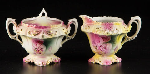 R. S. Prussia Porcelain Tea Articles 19th / 20th century - Old Europe Antique Home Furnishings