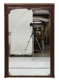 Large French Henri II Oak Framed Mirror, 19th Century - Old Europe Antique Home Furnishings