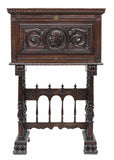 Spanish Renaissance Revival Vargueno Desk - Old Europe Antique Home Furnishings