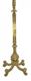 French Brass and Onyx standing Hall Tree, early 1900s - Old Europe Antique Home Furnishings