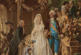Carl Herpfer, late 19th c. chromolithograph, stamped ( 1800s ) - Old Europe Antique Home Furnishings