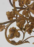 Gothic Gilt Bronze Floor Standing Candleabra, Antique, Beautiful Home Decor!! - Old Europe Antique Home Furnishings