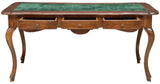 Antique Table or Desk,  Louis XV Style Bureau Plat, Table 19th Century ( 1800s ) - Old Europe Antique Home Furnishings