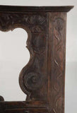 Gorgeous Provincial Carved Oak Hall Stand, 18th Century ( 1700s )!!! - Old Europe Antique Home Furnishings