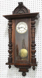 Antique Clock, Wall, Gustav Becker, Beautiful Home Decor!! - Old Europe Antique Home Furnishings