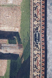 ENGLISH HANGING ARCHITECTURAL CASTLE TAPESTRY - Old Europe Antique Home Furnishings