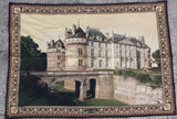 ENGLISH HANGING ARCHITECTURAL CASTLE TAPESTRY - Old Europe Antique Home Furnishings