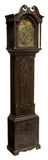 GEORGIAN CARVED OAK GRANDFATHER CLOCK, C. 1780, 18th century ( 1700s ) - Old Europe Antique Home Furnishings