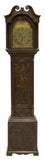 GEORGIAN CARVED OAK GRANDFATHER CLOCK, C. 1780, 18th century ( 1700s ) - Old Europe Antique Home Furnishings