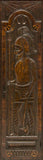 GEORGIAN CARVED OAK GRANDFATHER CLOCK, C. 1780, 18th century ( 1700s ) - Old Europe Antique Home Furnishings
