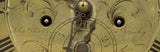 GEORGIAN CARVED OAK GRANDFATHER CLOCK, C. 1780, 18th century ( 1700s ) - Old Europe Antique Home Furnishings