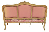 LOUIS-XV-STYLE-FLORAL-FOLIATE-CARVED-WALNUT-SOFA-early-1900s - Old Europe Antique Home Furnishings