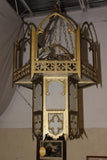 Gothic Revival Style Two-Tier Chandelier - Old Europe Antique Home Furnishings