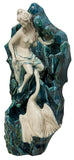 Wall Fountain, Italian Ceramic, "Leda & the Swan", Beautiful Walll Hanging! - Old Europe Antique Home Furnishings