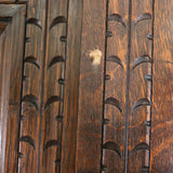 Antique Armoire Breton, Triple Door French Breton Style Oak Armoire, Beautiful!! - Old Europe Antique Home Furnishings
