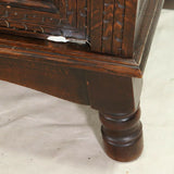 Antique Armoire Breton, Triple Door French Breton Style Oak Armoire, Beautiful!! - Old Europe Antique Home Furnishings