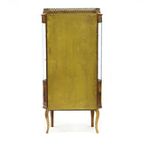 Vitrine, French Painted and Ormolu-Mounted, 20th C., Vintage Gorgeous Display! - Old Europe Antique Home Furnishings