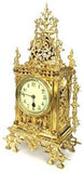 Antique Clock Set, Mantel, Ornate Architectural Ormolu, Set of Three, 19th Century, 1800s, Gorgeous! - Old Europe Antique Home Furnishings