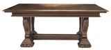 Antique Table, Italian Renaissance Revival Carved Walnut, Handsome Early 1900s!! - Old Europe Antique Home Furnishings