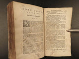 Antique Books, Law 1664, Dutch Corvinus DIGEST Aphorisms Roman Jurisprudence!! - Old Europe Antique Home Furnishings
